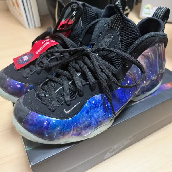 [BUNJANG] Nike Air Foamposite One Galaxy Sneakers / 나이키 에어폼포짓 원 갤럭시 275