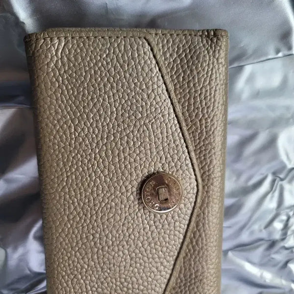 [BUNJANG] Oroton Leather Card Holder Gold / 오로톤 가죽 카드지갑 골드색상
