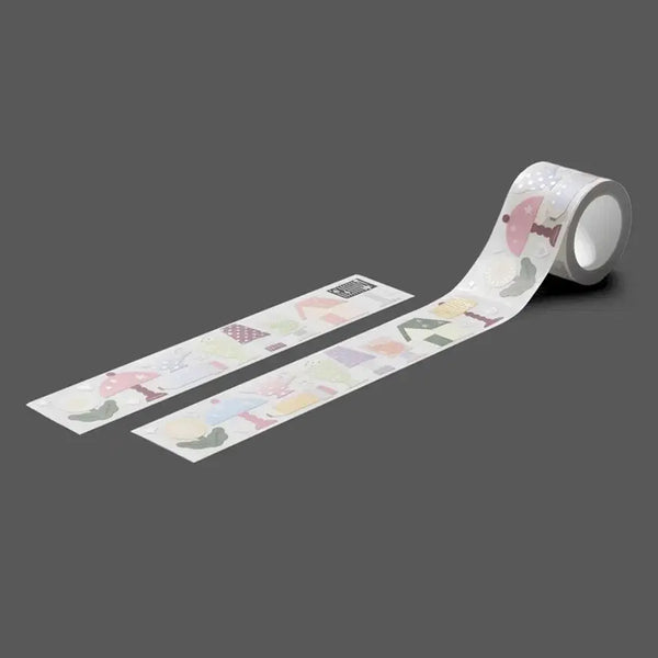 [BUNJANG] Glen Silver Foil Kiss Cut Sticker / 글렌 은박 모조지 키스컷