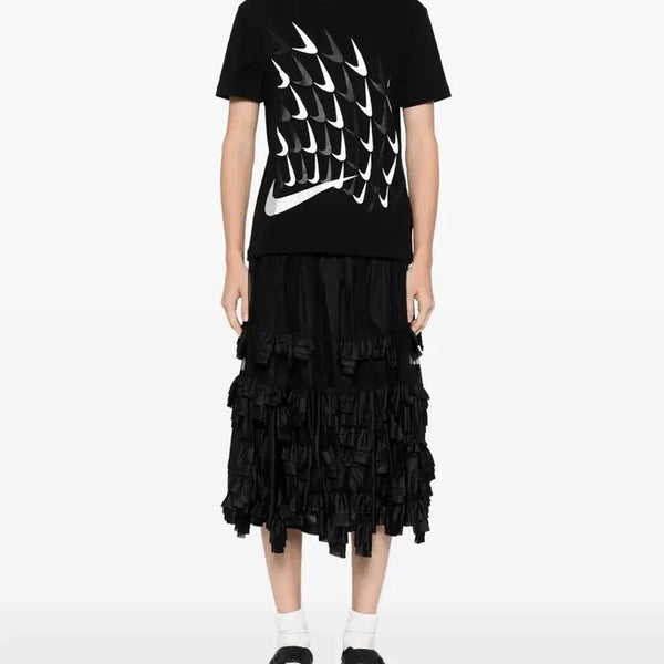 [BUNJANG] Comme des Garçons x Nike Black Half-Sleeve T-Shirt (M) / M 꼼데가르송 블랙 나이키 반팔 티셔츠