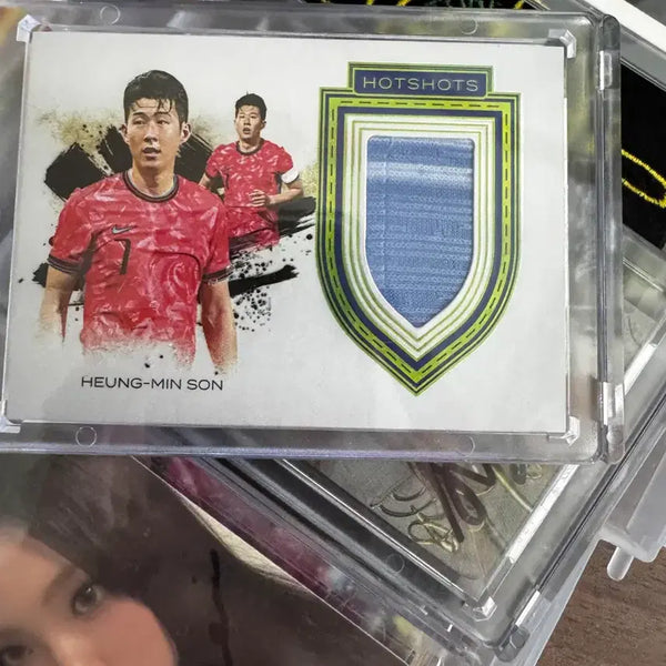 [BUNJANG] Panini Prizm Son Heung-min Match-Worn (Match-Issued) Card (Limited Edition 7) / 퓨테라 손흥민 실착(매치원) 카드