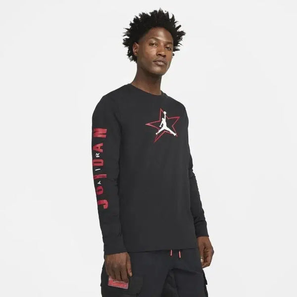 [BUNJANG] Nike Jordan Jumpman Printing Long Sleeve T-Shirt XL / XL 나이키 조던 점프맨 프린팅 롱슬리브 긴팔티