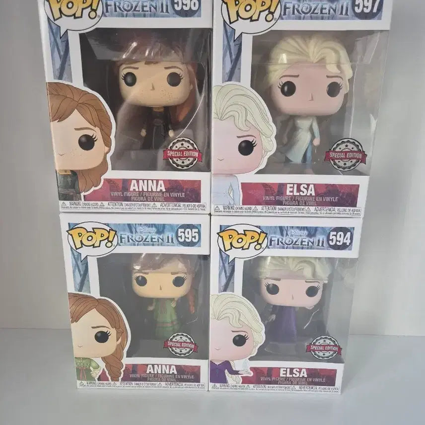 [BUNJANG] Disney Frozen 2 Funko Pop Anna & Elsa Set / 겨울왕국2 펀코팝 피규어 안나/엘사 세트 (무조건 일괄 판매 합니다)