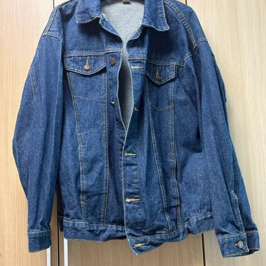 [BUNJANG] Men's Blue Denim Jacket / 남성 청 데님 자켓