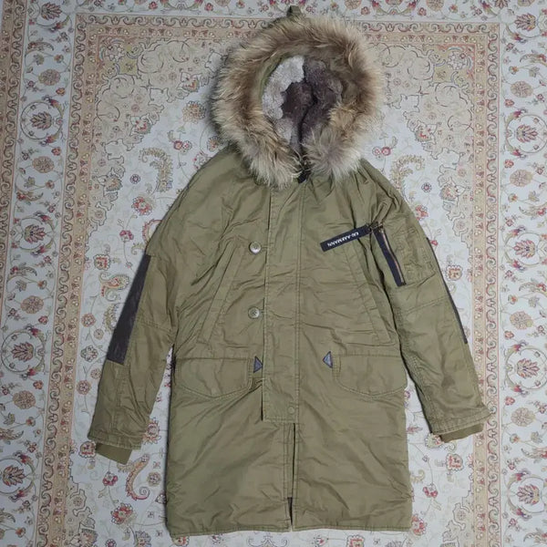 [BUNJANG] Kaikmann Women's Fur-Lined Hooded Parka Size S / 카이아크만 여성 안감퍼 후드 야상 s