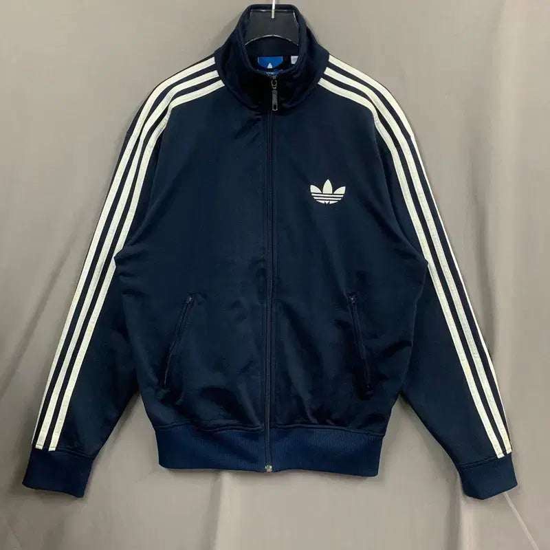 [BUNJANG] Adidas Firebird Navy Track Top Jersey Jacket / M 아디다스 파이어버드 네이비 트랙탑 져지 자켓