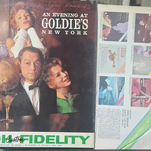 [BUNJANG] Goldie Hawkins An Evening at Goldie's Jazz LP (US) / 골디호킨스(Goldie Hawkins)_An Evening at Goldie's_재즈 LP(US)