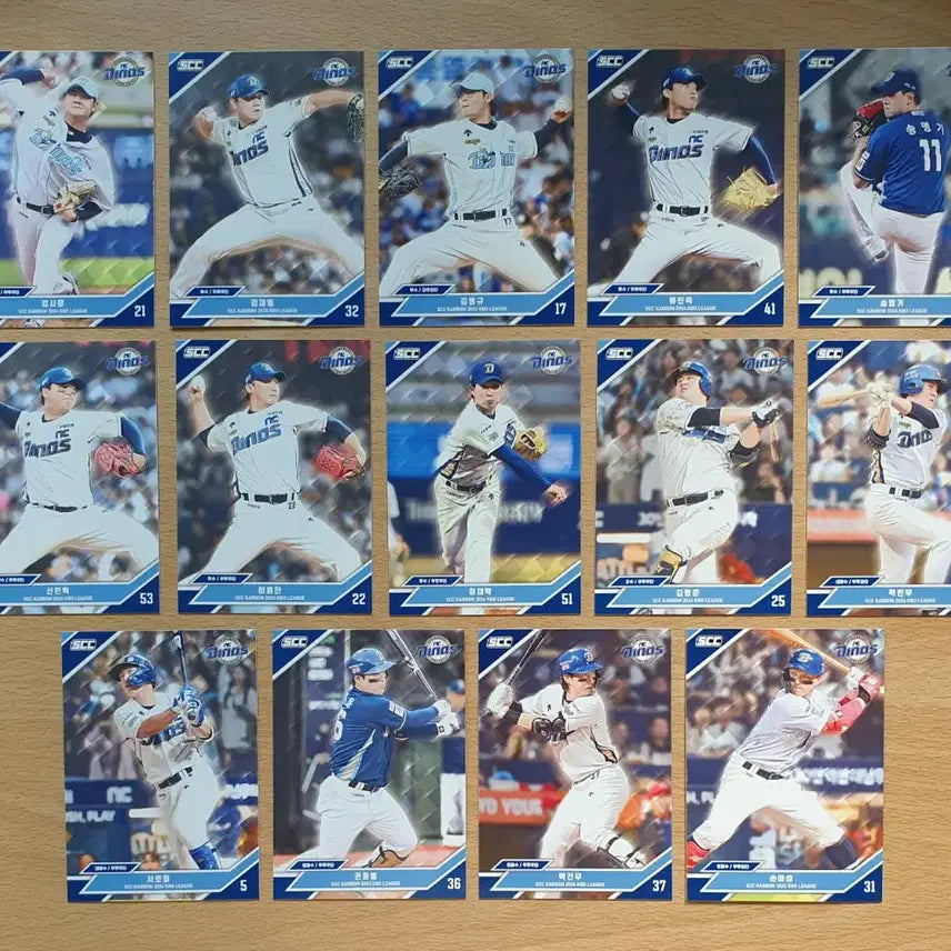 [BUNJANG] NC Dinos Baseball Player Collection Photocard Bundle (104 Cards) / SCC KBO NC다이노스 김주원, 박민우, 박건우 등 104장랏 판매