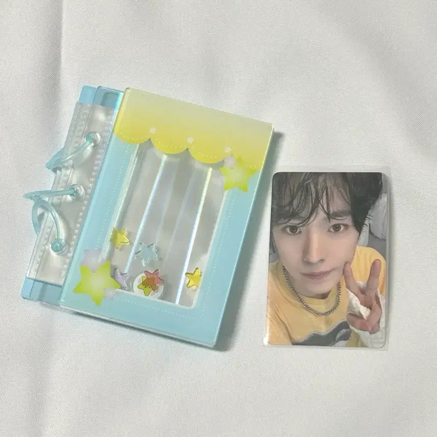 [BUNJANG] NCT WISH 1st Anniversary MD Yushi Acrylic Shaker Binder Photocard Holder / 엔시티위시 1주년 MD 아크릴 셰이커 바인더 유우시 포카 포카홀더