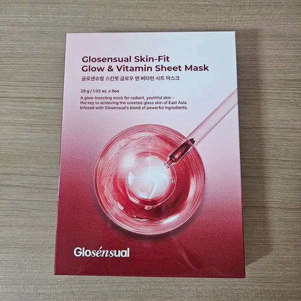[BUNJANG] Simtolpic Glow Vitamin Sheet Mask / [새상품] 유튜버 심톨픽 글로우 비타민 시트 마스크(정가 4만)