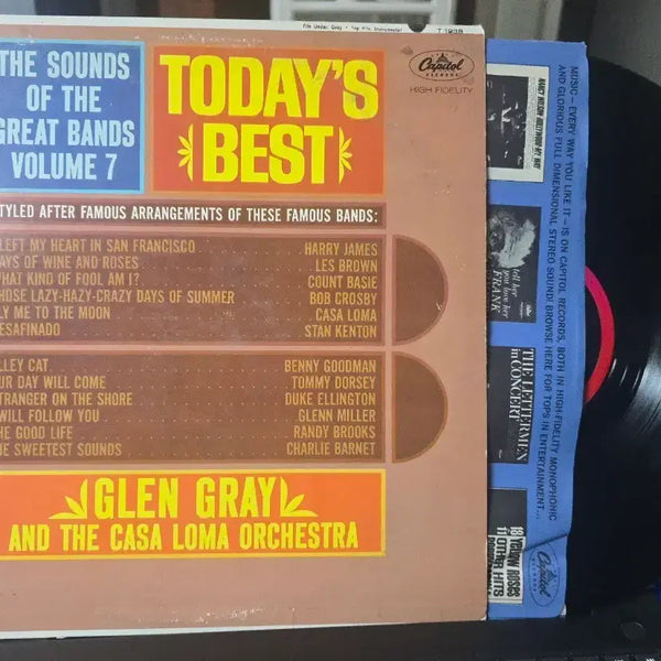 [BUNJANG] Glen Gray The Sounds of the Great Bands! Volume 7 - Today's Best Jazz LP (US) / 글렌그레이(Glen Gray)_The Sounds~Today's Best_재즈 LP(US)