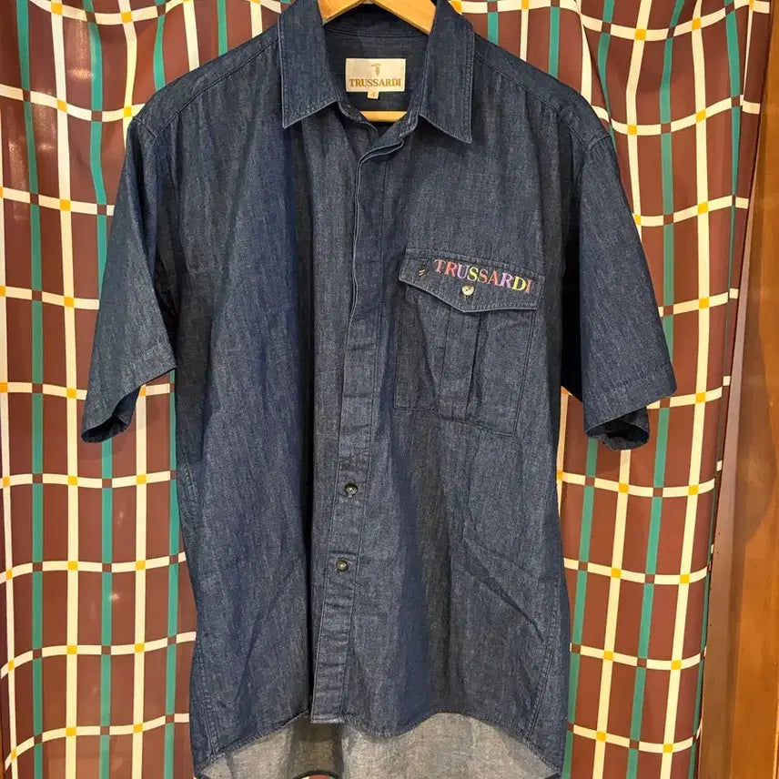 [BUNJANG] Trussardi Denim Shirt / 트루사르디 데님 셔츠