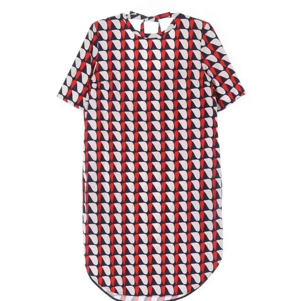 [BUNJANG] COS Geometric Pattern Cotton Tunic Dress / COS 코스 지오매트릭 패턴 코튼 튜닉 원피스
