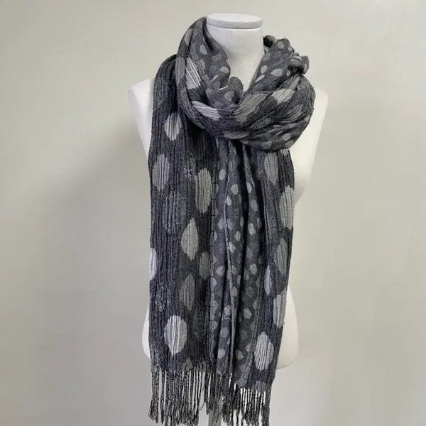 [BUNJANG] Vintage Deconstructionist Dot Scarf / 빈티지 해체주의 도트 머플러