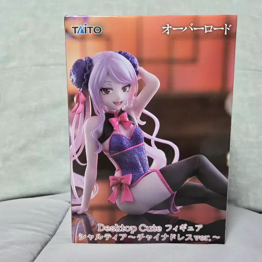 [BUNJANG] Taito Overlord Albedo China Dress Version Figure / 타이토 오버로드 데스크탑 큐트 샤르티아 차이나 드레스 버전