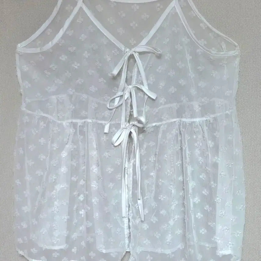 [BUNJANG] Punch Flower Bustier / 펀칭 플라워 뷔스티에