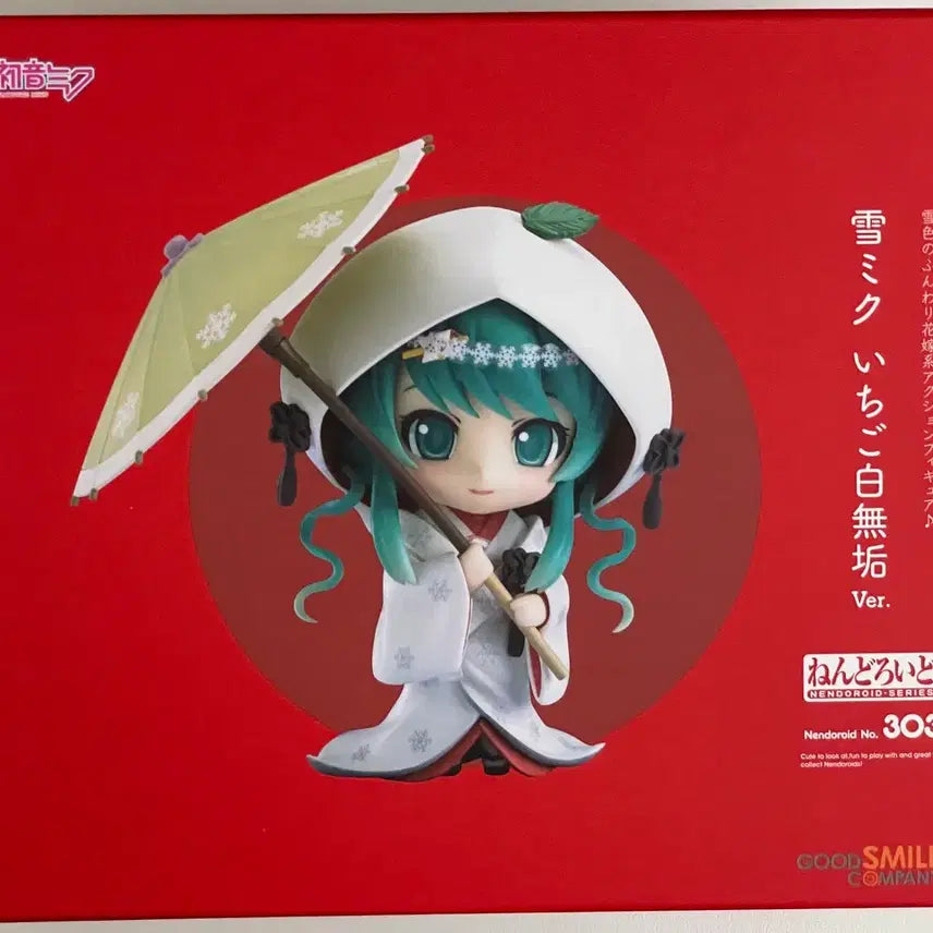 [BUNJANG] Good Smile Company Nendoroid 303 Yuki Miku Ichigo Shirayukihime (Reprint) / 재판분) 유키미쿠 딸기백무구 넨도로이드 303 굿스마일