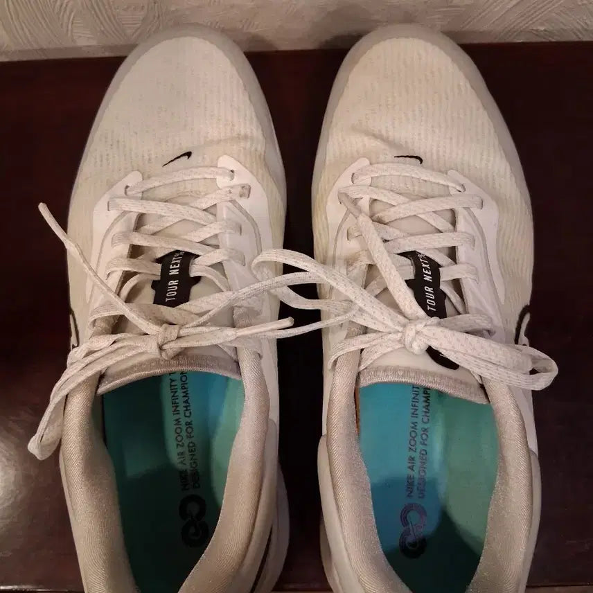 [BUNJANG] Nike Air Zoom Infinity Golf Shoes White / 나이키 에어 줌 인피니티 골프화 흰색