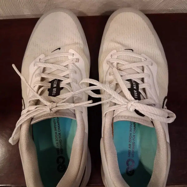 [BUNJANG] Nike Air Zoom Infinity Golf Shoes White / 나이키 에어 줌 인피니티 골프화 흰색