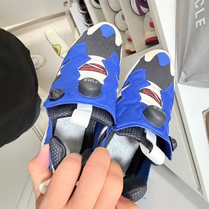 [BUNJANG] Gundam Fury 240 Blue Sneakers / 건담퓨리 240