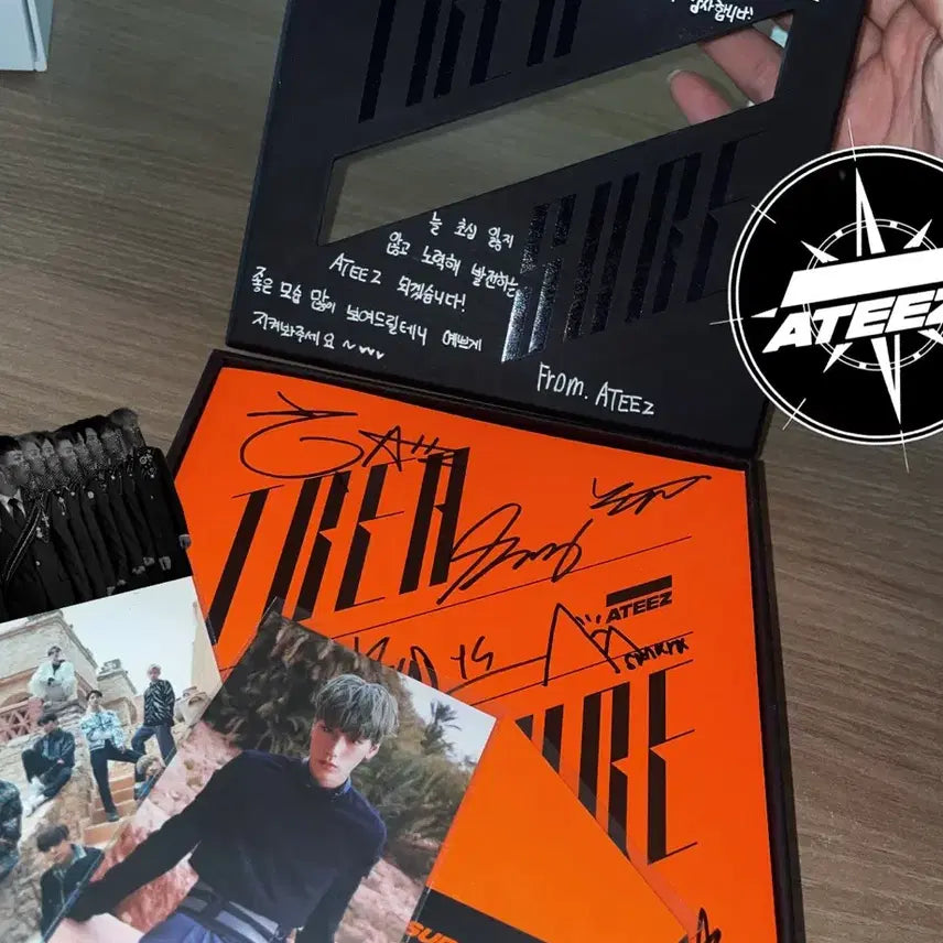 [BUNJANG] ATEEZ Treasure EP.1: All to Zero Signed Album (with Message) / 에이티즈 ateez 해적왕 앨범 싸인 (메세지 포함) 양도
