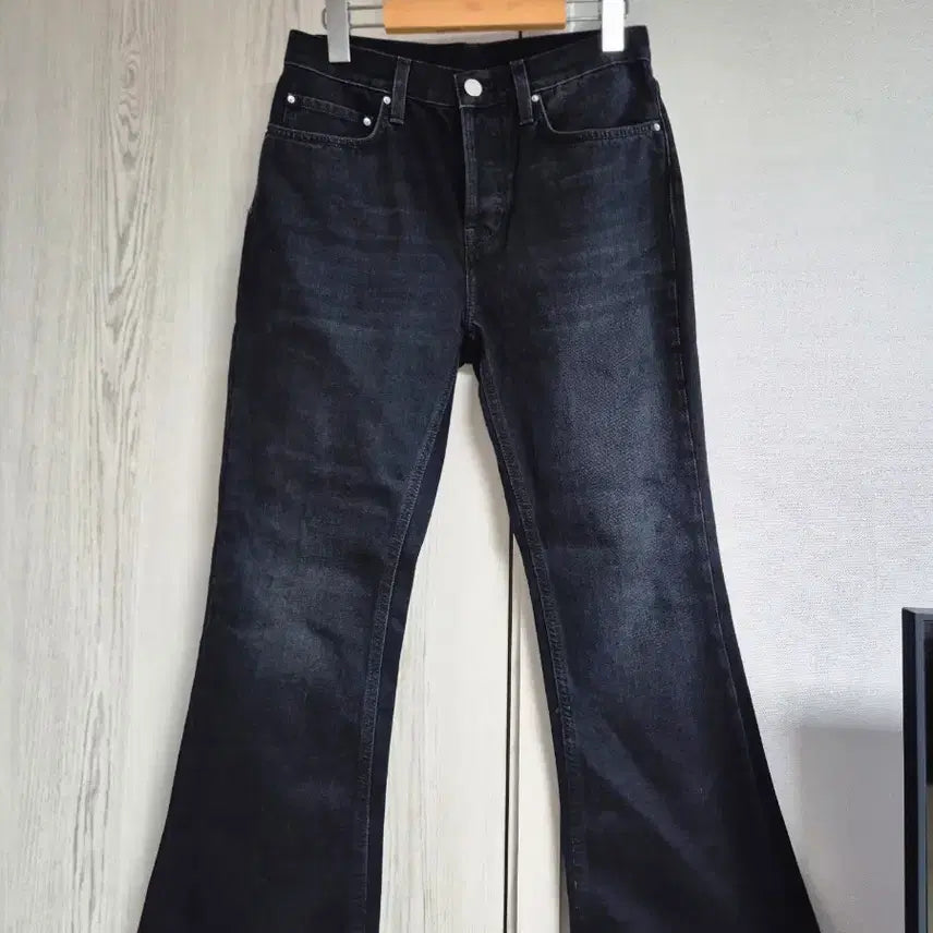 [BUNJANG] Totême Black Denim Bootcut Jeans Size 27 / 토템 블랙 데님 부츠컷 청바지 27