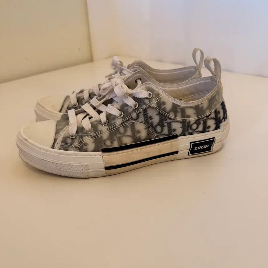 [BUNJANG] Dior B23 Low-Top Oblique Sneakers EU41 / 디올(DIOR) B23 로우탑  오블리크 스니커즈 EU41