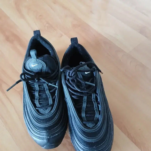 [BUNJANG] Nike Air Max 97 All Black Sneakers 235 / 나이키 에어맥스 97 올블랙 운동화 235