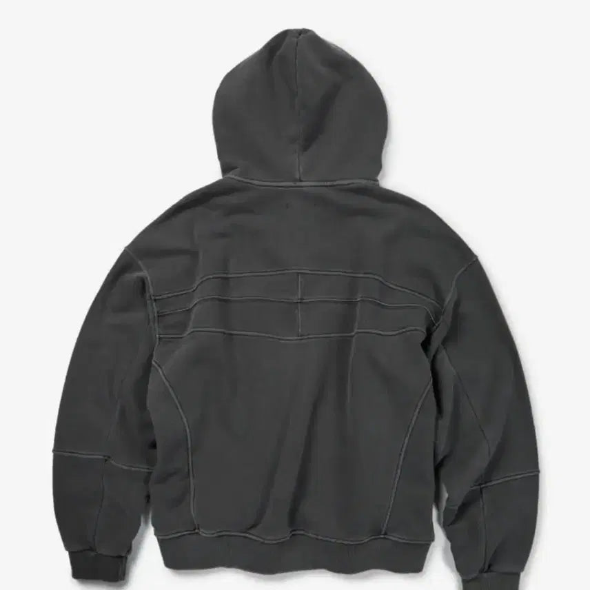 [BUNJANG] etce Label Hooded Zip-Up / (M) etce 라벨 후드집업