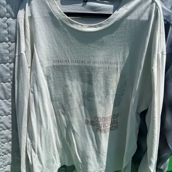 [BUNJANG] Politeru Long Sleeve T-Shirt Size 3 / 폴리테루 긴팔 3사이즈 팝니다.