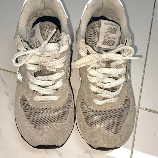 [BUNJANG] New Balance 574 Grey Sneakers / 뉴발란스 574 그레이 운동화