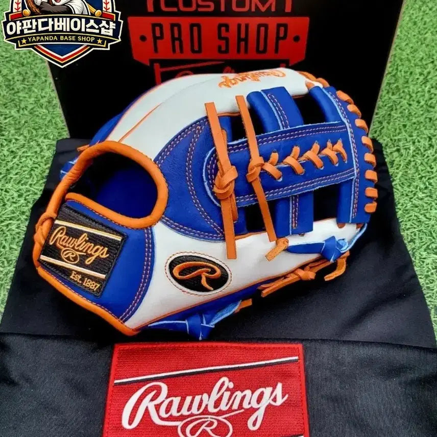 [BUNJANG] Rawlings MLB Troy Tulowitzki HOH Infield Glove / 롤링스 MLB 내야글러브 HOH 트로이툴로위츠키 블루/화이트/오렌지