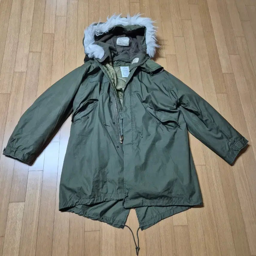 [BUNJANG] 1970s US Military M65 Fishtail Parka Full Set - Small / 70s 미군 M65 피쉬테일 파카 풀세트