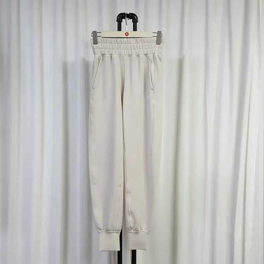 [BUNJANG] Adidas Aeroready Studio Pants Beige / 22년 아디다스 에어로레디 스튜디오 바지 베이지 27-28인치 오일장