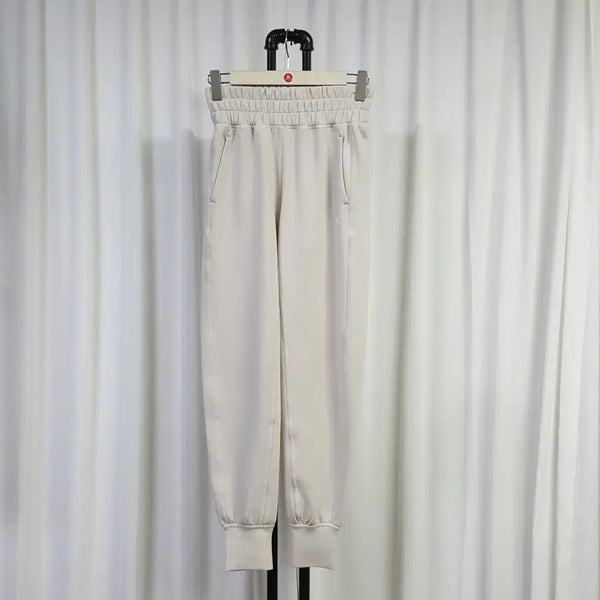 [BUNJANG] Adidas Aeroready Studio Pants Beige / 22년 아디다스 에어로레디 스튜디오 바지 베이지 27-28인치 오일장