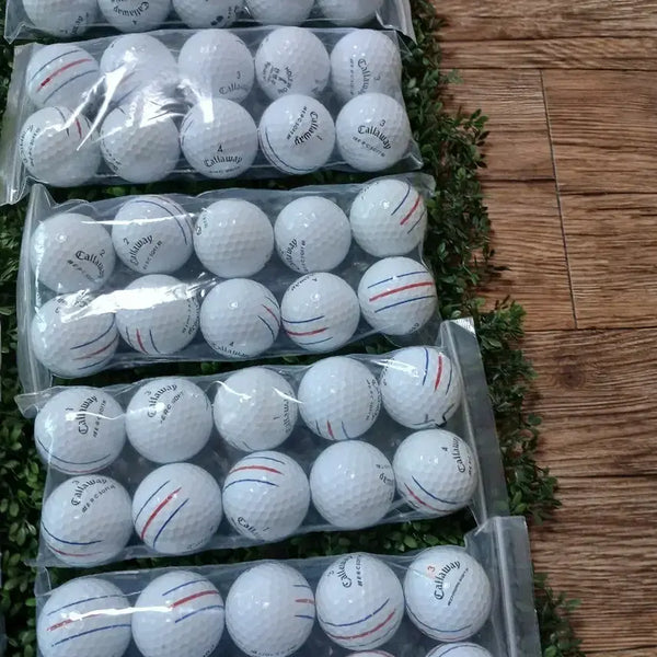 [BUNJANG] Callaway Chrome Soft 100 Golf Balls (3-Line) / 캘러웨이3선 로스트볼 크롬소프트 100알