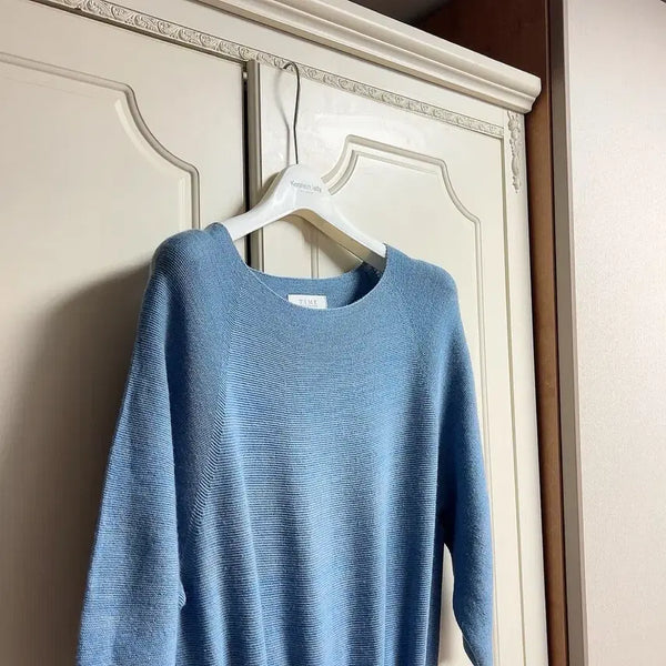 [BUNJANG] TIME Ribbed Knit Midi Dress Size 90 / (정품)타임 원피스 90 사이즈