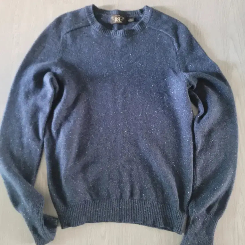 [BUNJANG] RRL Cashmere 100% Sweatshirt Navy M / RRL[더블알엘] 케시미어(100%) 스웨트(M)