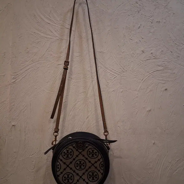 [BUNJANG] Tory Burch T Monogram Jacquard Mini Circle Bag / 토리버치 미니 크로스백