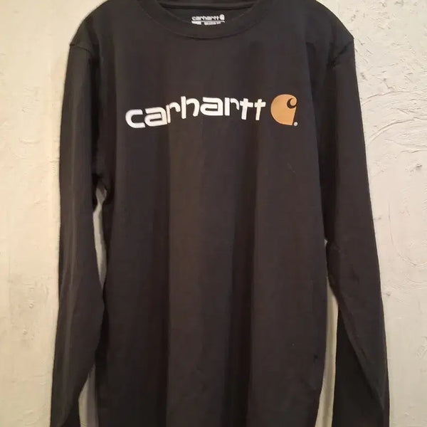 [BUNJANG] Carhartt Black Long Sleeve T-Shirt / 칼하트 블랙 긴팔