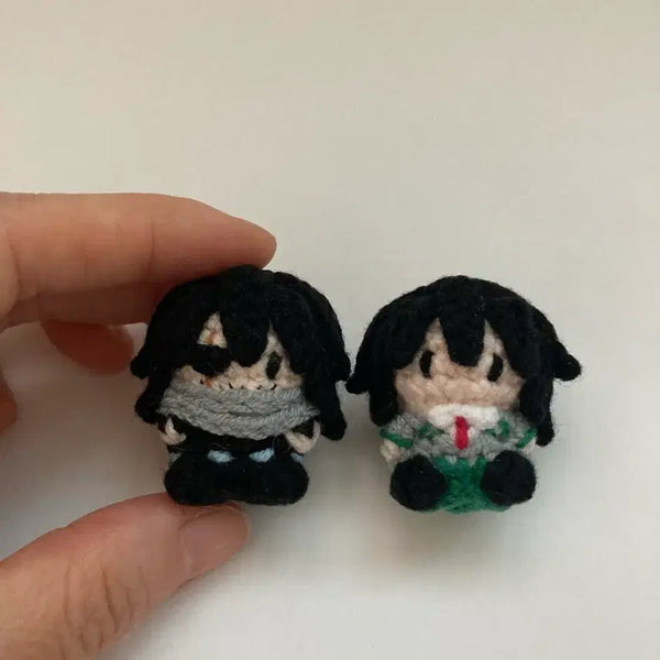 [BUNJANG] Aizawa Shota Knitted Mini Keychain / 아이자와쇼타 미니뜨개 키링