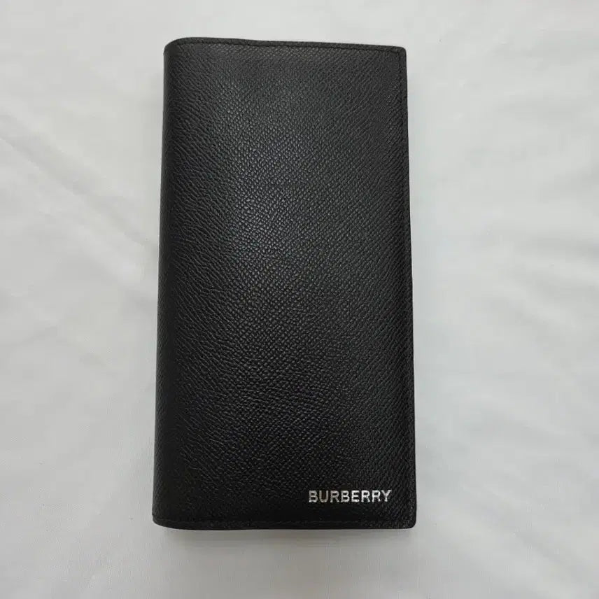 [BUNJANG] Burberry Men's Black Leather Bifold Wallet / 버버리 남성지갑