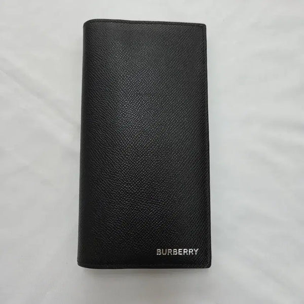 [BUNJANG] Burberry Men's Black Leather Bifold Wallet / 버버리 남성지갑