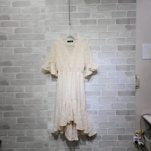[BUNJANG] Frill Dress Size 55 / ㅊ241 프릴 원피스 55