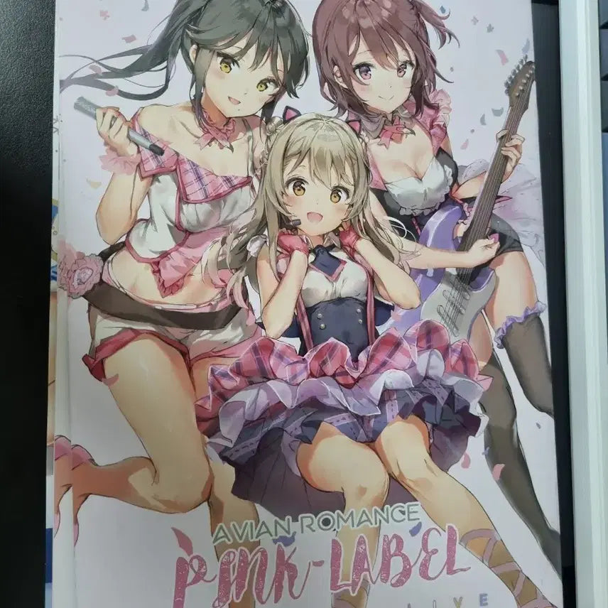 [BUNJANG] Anmi Avian Romance Pink Labe Illustration Book / anmi 안미 회지 일러스트북 Avian Romance Pink Labe