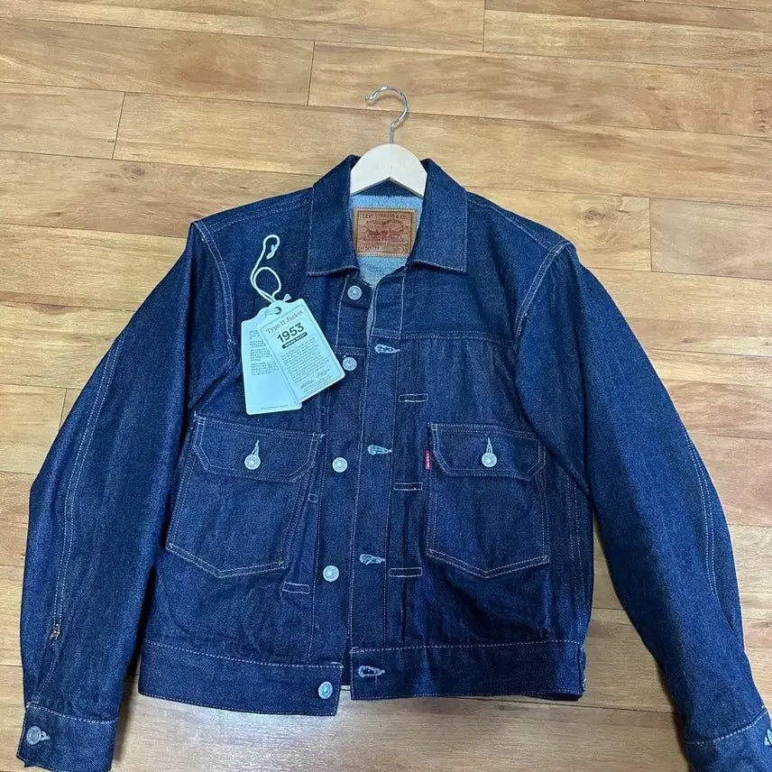 [BUNJANG] Levi's Type 2 Rigid Denim Jacket 38 / lvc 1953 타입2 리지드 데님 자켓 38사이즈