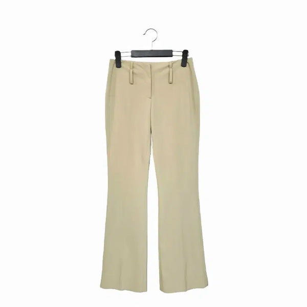[BUNJANG] Prada Beige Flare Pants / 프라다 베이지 플레어 팬츠 d447