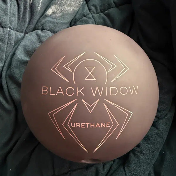 [BUNJANG] Hammer Black Widow Urethane Bowling Ball 15lb / 햄머 블랙위도우 그레이 우레탄 15p 투핸드 투핑거 덤리스 1회지공