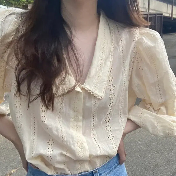[BUNJANG] Sodding Bread Olivia Blouse / 쏘딩키브레드 올리비아 블라우스