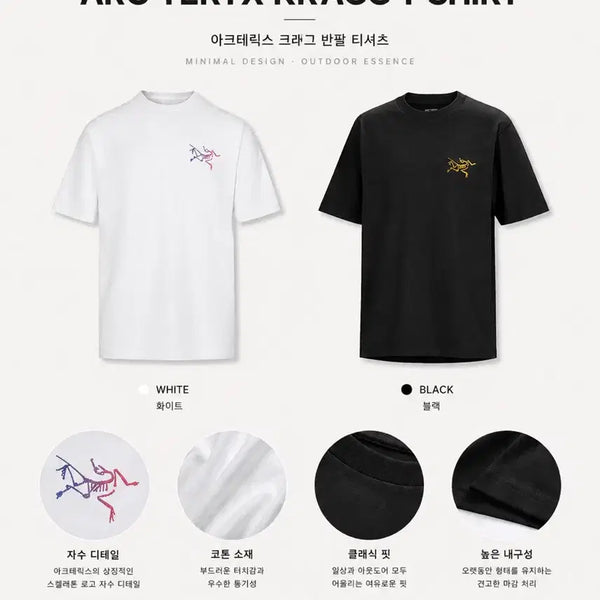 [BUNJANG] Arc'teryx Big Logo Short Sleeve T-Shirt / [번장최저가] 아크테릭스 빅로고 반팔티